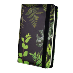 P&auml;evaplaneerija 2025, Botanic 2 must, 15 cm x 22 cm, kalender