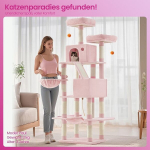 Kraapimispuu 206 cm k&otilde;rge, kassipuu, 13 kraapimissambaga