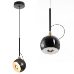 Rippvalgust Toolight G087-1Cp Black Chrome 30X13X30Cm