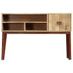 konsoollaud，kohvilaud, 115 x 30 x 76 cm, t&ouml;&ouml;tlemata mangopuit CFE79215