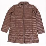 Naiste pikk jope Ultralight, pruun