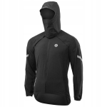 Rockbros 3in1 softshell rattajope eemaldatava vestiga, must, suurus L