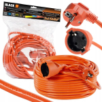 Black elektrikaabel 20m 3x1,5mm ip20 aia