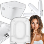 ROCA GAP WC-istme vabalt seisev eemaldatav antibakteriaalne WC-iste