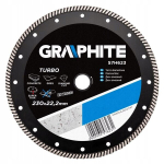 Graphite Teemantketas 230 x 22.2 mm, turbo super &otilde;huke 57h623