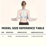 Reguleeritav r&uuml;hikorrektor - Hingav seljatugi meestele ja naistele , S
