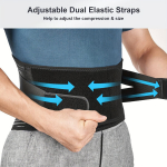 Ergonoomiline Seljatoega V&ouml;&ouml; - Libisemiskindel, Reguleeritav Kinnitus, Hingav Toetus. , XL (be PAD)