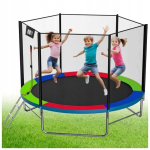 Aia batuut lastele Zuma 8ft-zuma-mix mitmev&auml;rviline 244 cm