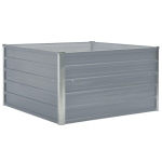 k&otilde;rge peenrakast，taimekast，&otilde;iepott 100 x 100 x 45 cm, tsingitud teras, hall CFE69775