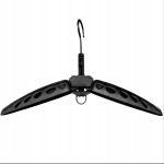 Kokkupandav vastupidav riidepuu sukeldumisvarustusele v&otilde;i kalipsodele - must