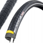 Black1 rehv 28x1,50 40-622 + 3mm torkekaitse + helkurriba