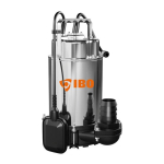 Sukelpump KBFU INOX 50-0,40 M