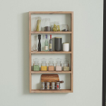 Riiul Asir Quatro, 43,2x80x9 cm, pruun