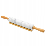 Marmorist taignarull 45 cm alusega Kivi Marmor Puit