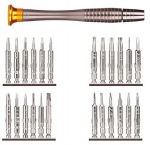 Letel 25in1 torx kruvikeerajate komplekt, t&auml;ppiskruvikeerajad konsoolile, tahvelarvutile, gsm