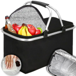 Heckermann piknikukorv 30L Must
