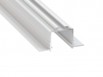 Subli alumiiniumprofiil LED ribadele - valge - 2m