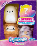 Squishville Sqm0326 Mountain World Squad, &uuml;lipehmed mini Squishmallow'd, 5 cm pl&uuml;&uuml;sfiguurid, 4 tk pakis