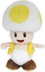 San-ei pehme m&auml;nguasi Super Mario Toad Yellow, k&otilde;rgus 19 cm