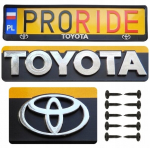 2x 3d numbrim&auml;rgi raam toyota auris avensis aygo c-hr camry corolla prius rav4