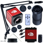 Rosfix Draco Pro digitaalne mikroskoop Hdmi kaamera, statiivi ja objektiiviga, 3in1 komplekt