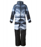 Huppa Laste talvekombe BERGER, dark gray pattern