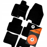 Arplast Veluurist auto p&otilde;randamatid Nissan Qashqai I J10 + 2 auto kojamehed B