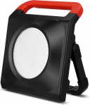 Rev t&ouml;&ouml;valgusti ehitusprožektor kahe pistikupesaga, 50 W, 4300 lm, 6500 K, Ip54, must