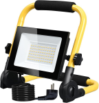 Hopelit led ehitusprožektor, 50 w, soe valge, ehitusprožektor, led t&ouml;&ouml;lamp pistiku ja libisemiskindla kokkupandava alusega, ehitusplatsi lamp, veekindel ip66 garaaži, ehituse jaoks