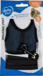 Kandmisrihm k&uuml;&uuml;likutele ja tuhkrutele Duvo+ Walking Vest, must/sinine, S