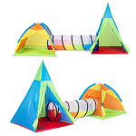 Laste telgi m&auml;nguv&auml;ljak 3-in-1 iglu tipi tunnel IPLAY