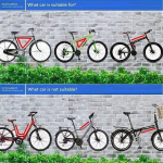 Qiur laste jalgrattatool maastikurattale, esiistmel seljatoe ja jalgadega, must