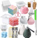 Vormid k&uuml;&uuml;nalde valamiseks 6tk komplekt isetehtud k&uuml;&uuml;nalde valmistamiseks