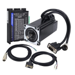 Stepperonline 1 teljega suletud ahelaga samm-mootori komplekt 4.0 nm 1000ppr nema 24 samm-mootor ja samm-mootori draiver cl57t-v41 0-8.0a 24-48vdc cnc graveerimismasinale