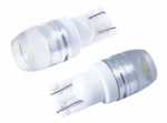 Led pirnid W5w T10 Vision 12v 1xhp 6000k L&auml;&auml;ts 180&deg; 2tk. High Power