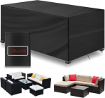 Callni aiam&ouml;&ouml;bli kate, talvekindel, veekindel present, 420d Oxford kangas tuulekindlate klambritega, talvekindel, Uv-kaitsega aialaudade kaitsekate r&otilde;dum&ouml;&ouml;bli komplektidele, Lounge 220 x 140