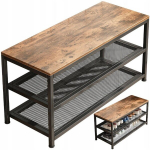 Istmega kingakapp suur t&ouml;&ouml;stuslik retroh&otilde;nguline riiul 73 cm