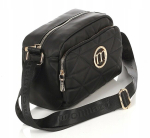 Monnari Mahukas must &otilde;lakott pika rihmaga, tepitud, logoga