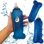 Kokkupandav pehme pudel pehme veepudel 500ml sportimiseks, elluj&auml;&auml;miseks, reisimiseks