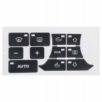 Kleebised nuppude remondiks Audi A3 8p armatuurlaua nupud