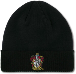 Logoshirt&reg; Harry Potter I Gryffindor I Logo I Beanie I kootud m&uuml;ts I talv I naistele ja meestele I tikitud I must I litsentsitud originaaldisain, must