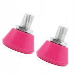 2x Rullu piduriklotsid libisemisvastased roosad punased