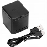 Kolmekanaliline laadija Telesin 3x Gopro Hero 8/7/6/5 akudele