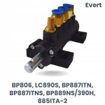 Asendus Evert: Klapipesa must Bp806, Lc890s, Bp887itn, Bp887itns