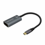 AISENS ALUMIINIUM USB-C TO HDMI 4K60HZ KAABEL KONVERTER GRII 15CM