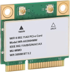 Annadue juhtmevaba wifi kaart, ax200hmw 2.4g/5g dual band juhtmevaba v&otilde;rgukaart, 2974m wifi6 bluetooth 5.2 pci-e juhtmevaba kaart, 802.11 a/b/g/n/ac/ax s&uuml;learvutile
