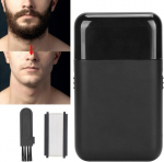 Elektriline pardel meestele, usb laadimine, elektriline pardel, kaasaskantav reisipardel meestele, fooliumpardel, habemetrimmer (must)