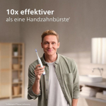 Philips Sonicare 7100 elektriline hambahari, sonic hambahari rakendusega, 4 puhastusrežiimi ja 3 intensiivsustaset, survekontroll, Easystart, Smartimer, valge, mudel Hx7420/02 [uus tehnoloogia]