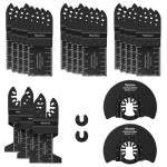 Shirylzee 20 universaalset saetera v&otilde;nkessaagidele, tarvikud fein multimaster, bosch, dewalt, dremel, ryobi, makita ja teistele puidu ja metalli l&otilde;ikamiseks