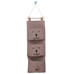 Sgerufz Seinale riputatav kott, seinale riputatav hoiukott, vannitoa riputatav kott, kokkupandav riputatav kott-organisaator 3 taskuga vannituppa, lastetuppa, magamistuppa